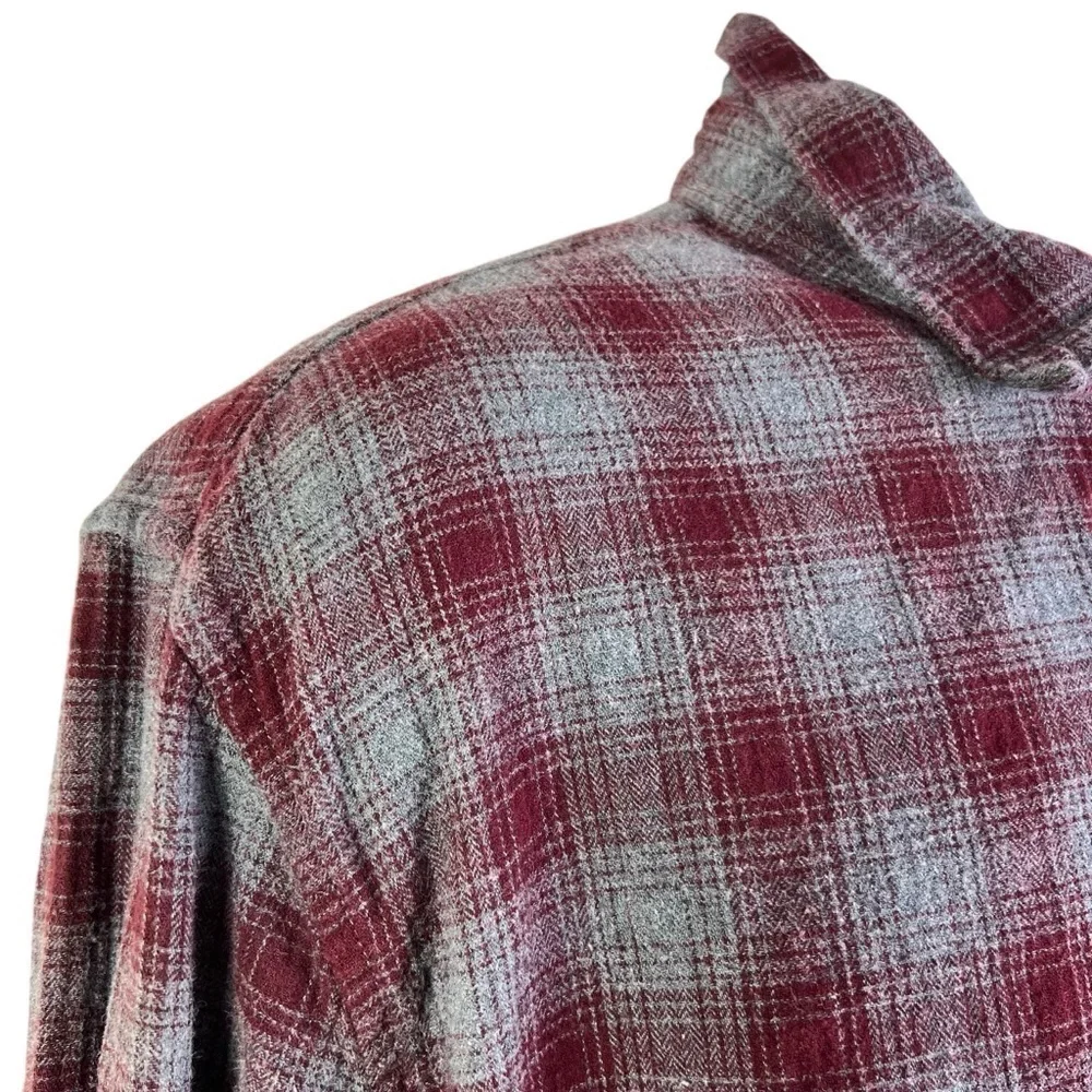 J.Crew Men’s Flannel Shirt Button Down Size XL